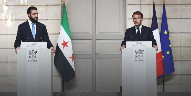 Colani Paris’te Elysee Sarayı’nda: Macron’dan “Yeni Suriye” Mesajı