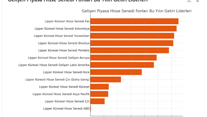 Gelişen Piyasa Hisse Fonları  Yatırımcıları Cezbediyor, Borsa yaya kalıyor