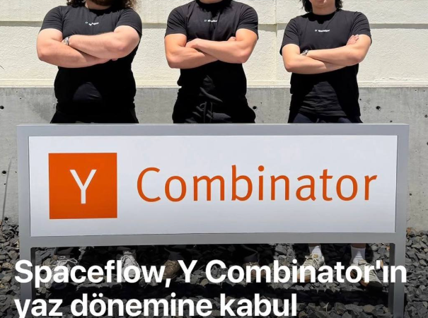 Türk Girişimi Spaceflow, Y Combinator’a Kabul Edildi ve 1 Milyon Dolar Yatırım Aldı