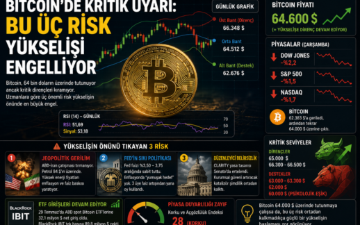 Bitcoin’de Kritik Uyarı: Yükselişi Engelleyen 3 Büyük Risk