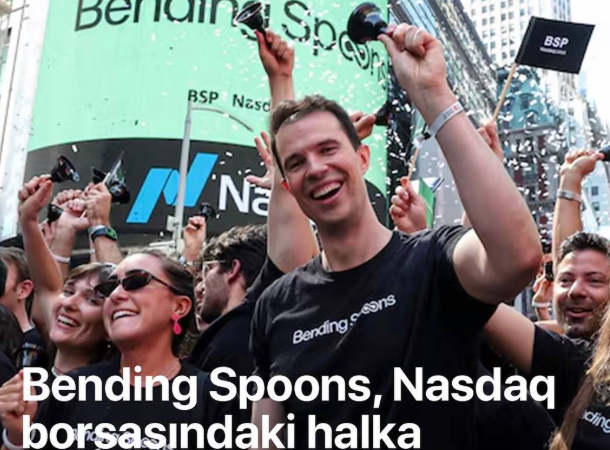 Bending Spoons, Nasdaq Halka Arzında 1,68 Milyar Dolar Topladı