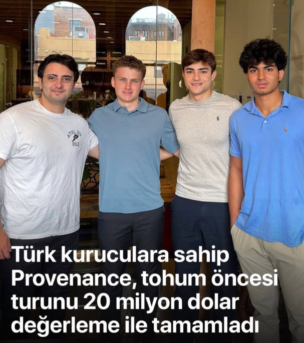Türk Girişimi Provenance, 20 Milyon Dolar Değerleme ile Yatırım Aldı