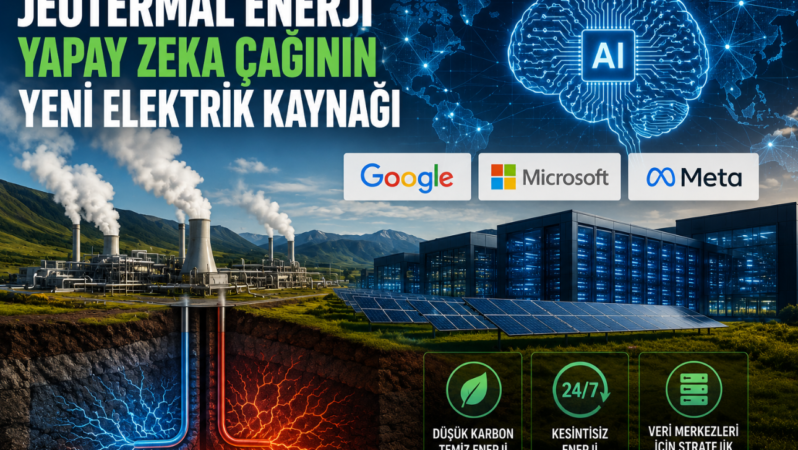 Jeotermal Enerji, Yapay Zeka Çağının Yeni Elektrik Kaynağı Oluyor