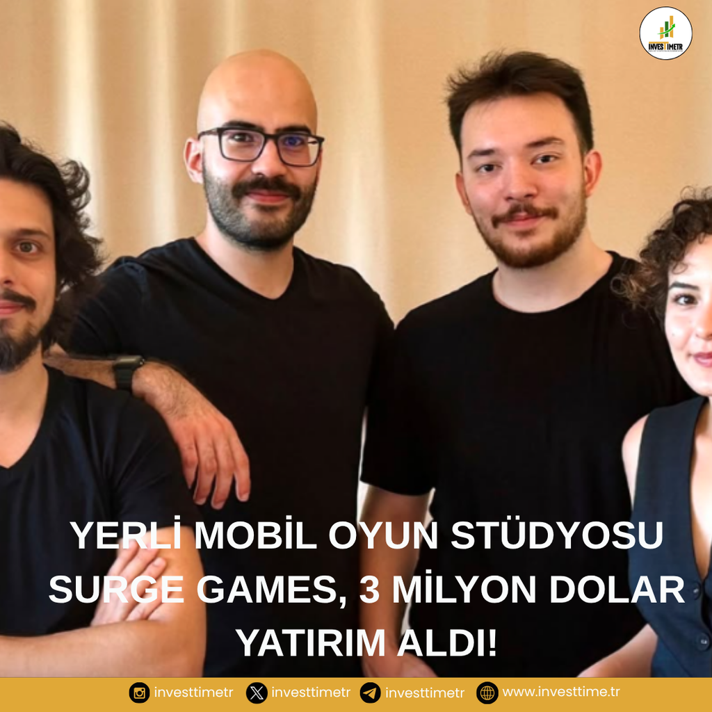 Surge Games, 3 Milyon Dolar Yatırım Aldı!