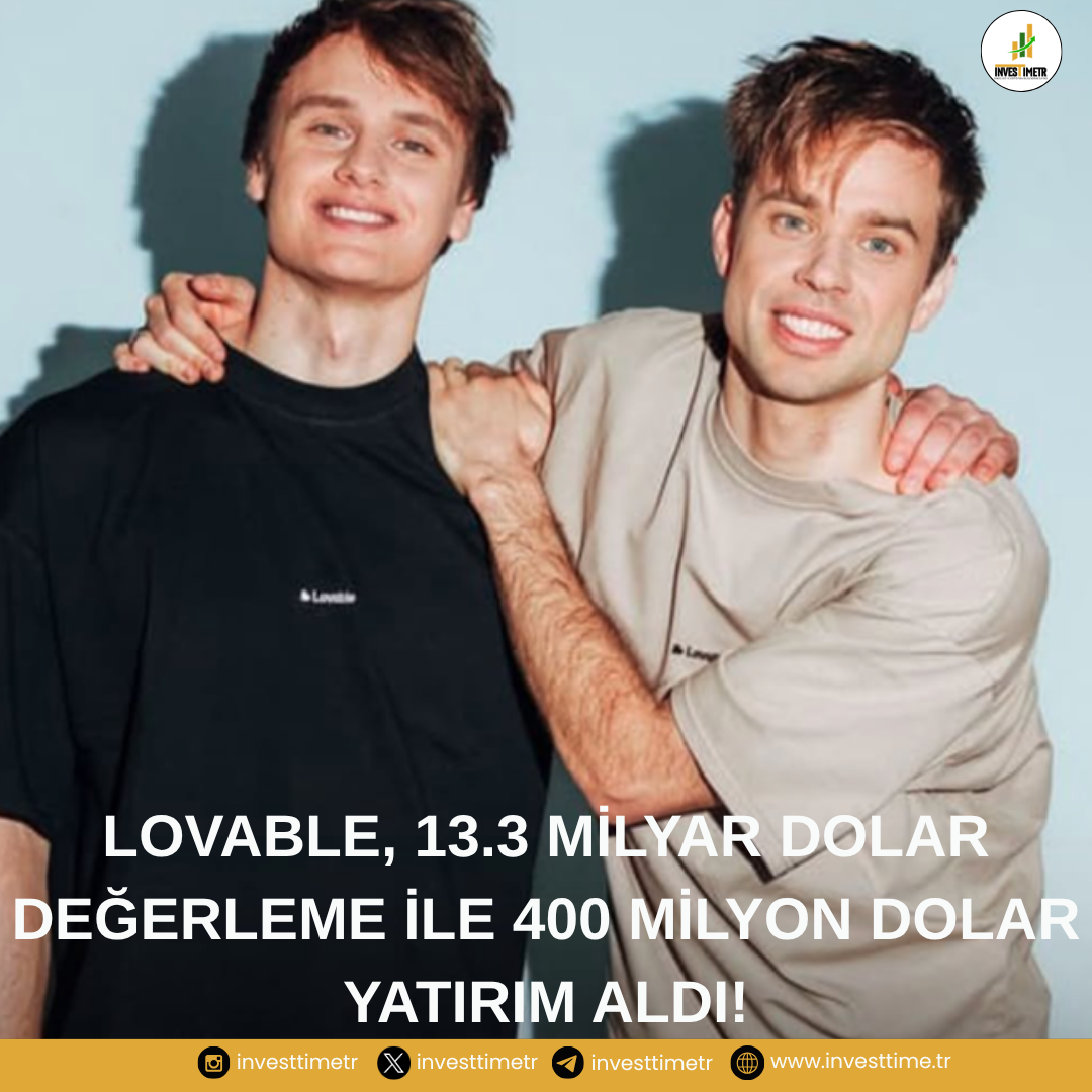 Lovable, 13,3 Milyar Dolar Değerleme ile 400 Milyon Dolar Yatırım Aldı