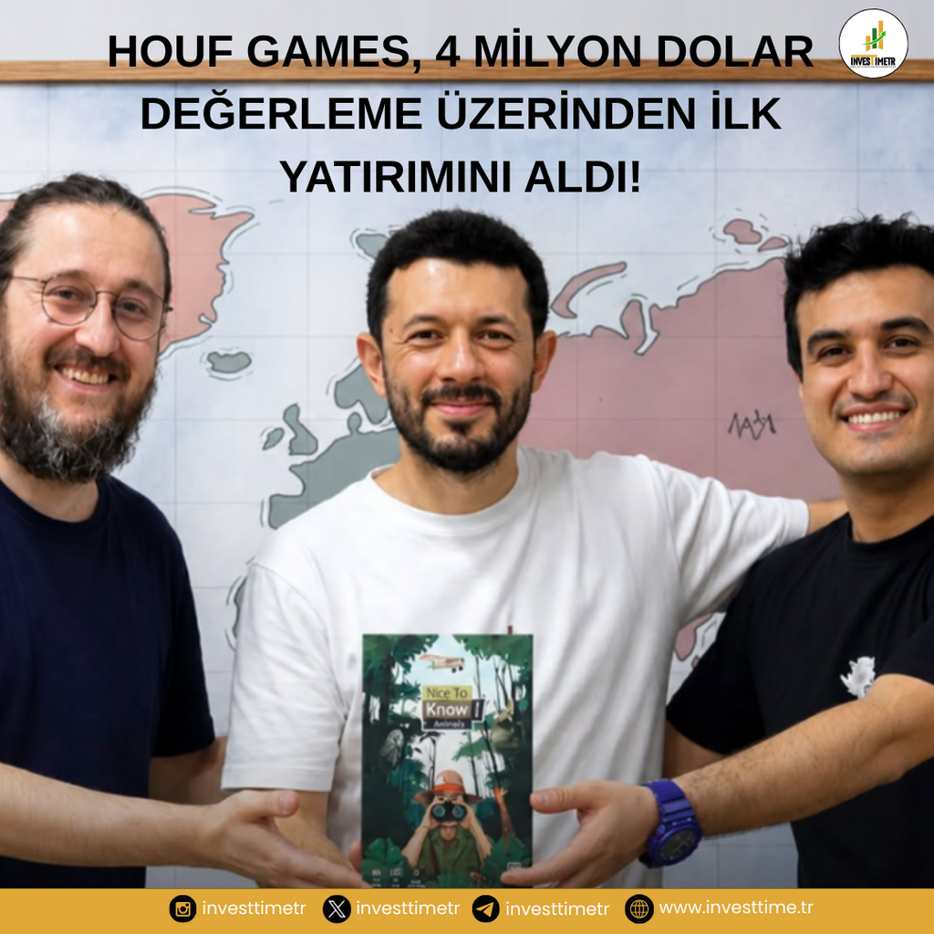 HOUF Games, İlk Yatırımını Aldı!