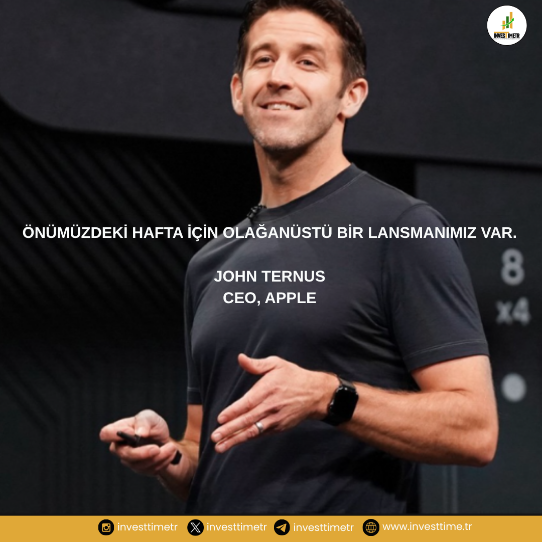 John Ternus’tan Apple’da İlk Mesaj: “Olağanüstü Bir Lansmanımız Var”