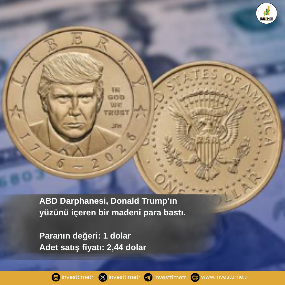 Trump’ın Yüzü 1 Dolarlık Madeni Parada: Fiyatı 2,44 Dolar