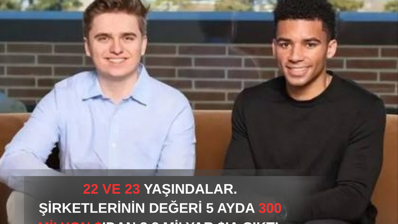 22 ve 23 Yaşındaki İki Girişimcinin Şirketi 3,2 Milyar Dolar Değerlemeye Ulaştı