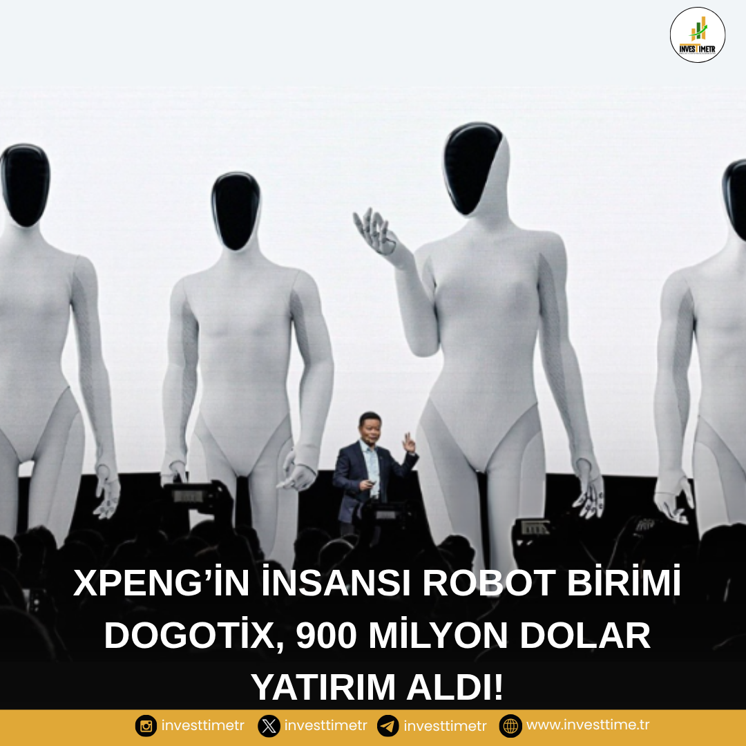 XPENG’in Robotik Birimi Dogotix, 900 Milyon Dolar Yatırım Aldı